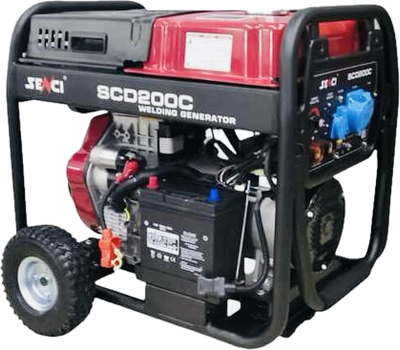 Зварювальний дизельний генератор Senci SC200D 200A 230V 5,0kW SC200D фото