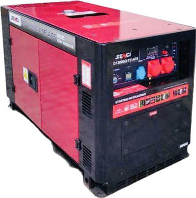 Дизельный генератор Senci SCD13000Q-TE-ATS 230/400V 11kW в шумозащитному кожухе SCD13000Q-TE-ATS фото