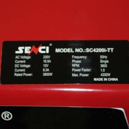 Инверторный генератор Senci SC4200i-TT SC4200i-TT фото