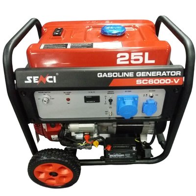 Бензиновый генератор Senci SC6000-V 141344 фото