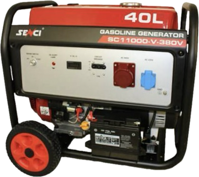 Бензиновый генератор Senci SC11000-V 230/400V 40L SC11000-V фото